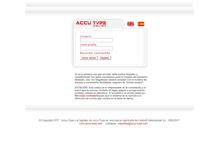 Tablet Screenshot of curso.accu-typeonline.com